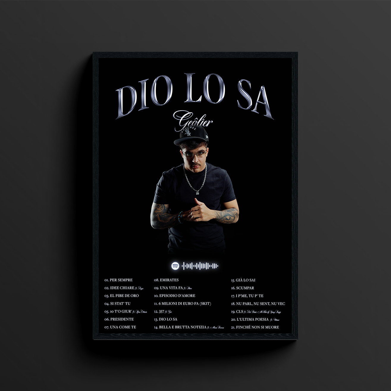 Geolier | DIO LO SA (artwork)