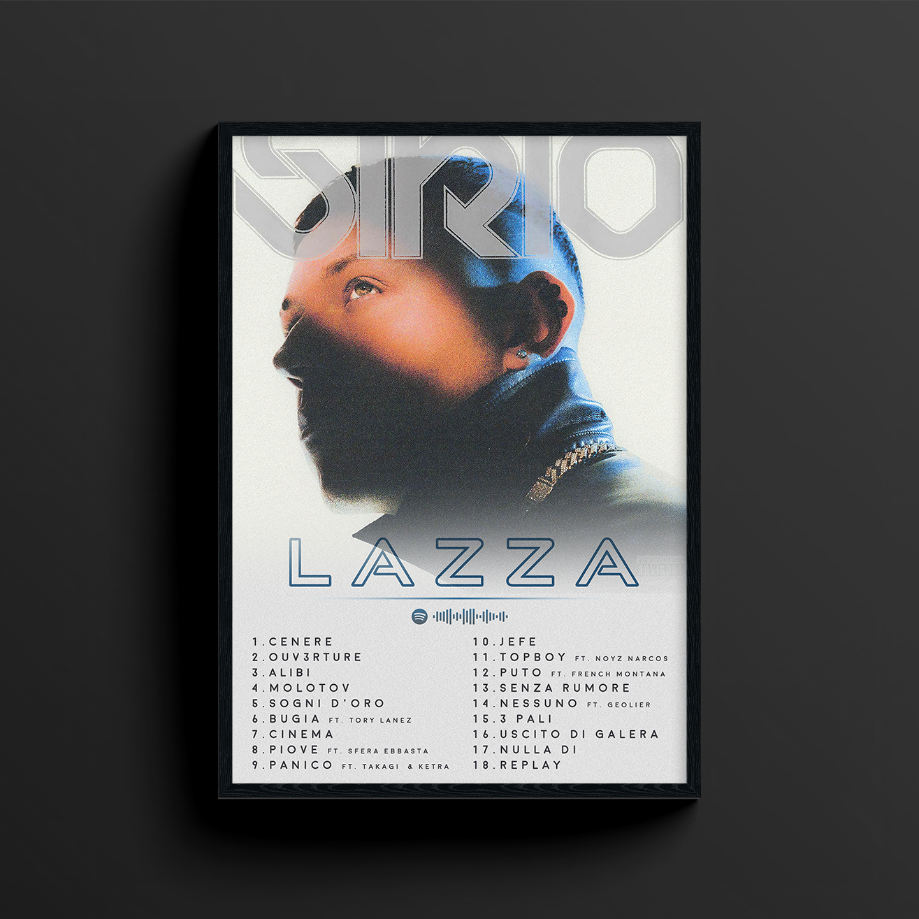 Lazza, 'Sirio' è l'album più venduto dell'anno