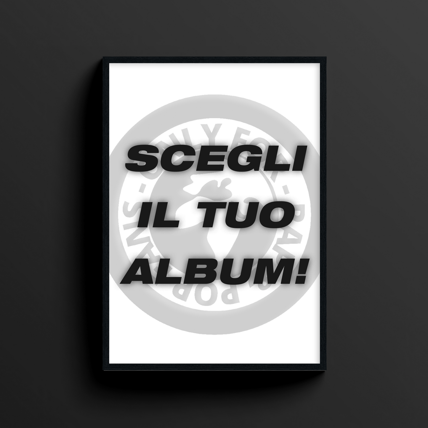 Custom poster