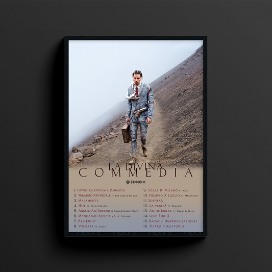 Tedua | The Divine Comedy (inferno artwork)