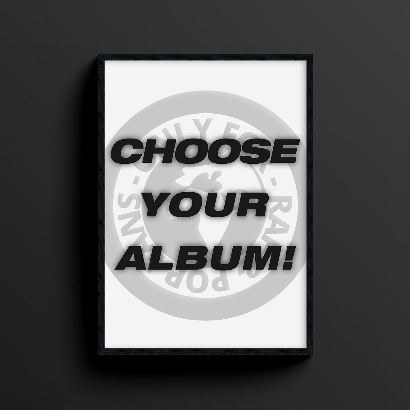 Custom poster